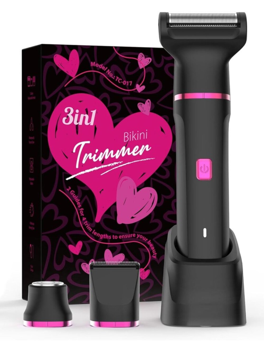 3-in-1 Bikini Trimmer for Women | Shaving Razors & Body Shaver | Hair Removal